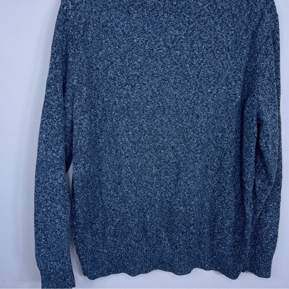 LARGE GREY KNIT SWEATER CROFT AND BARROW MENS LONG SLEEVE ACADEMIA - Picture 4 of 11